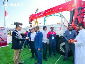 中东基建新标杆！三一帕尔菲格金牌吊机SPS40000重磅亮相沙特